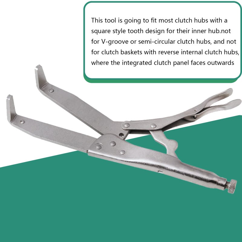 P1TOOLS Motorcycle Clutch Flywheel Holding Tool Clutch Hub Basket Gear Holder Tool - Image 5